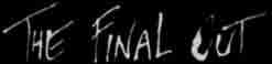 pink floyd web : the final cut